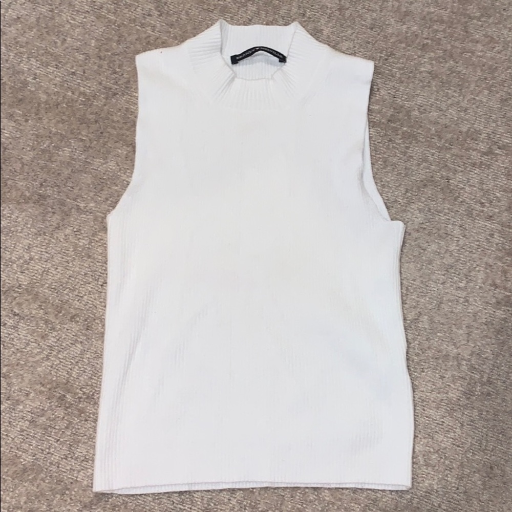 Brandy Melville white sweater top